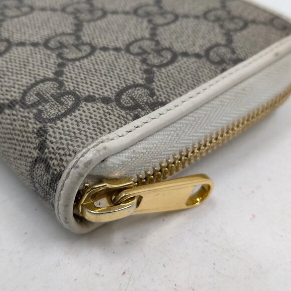 Authentic Gucci Long Wallet Brown PVC mn494-113025 - Picture 4 of 9